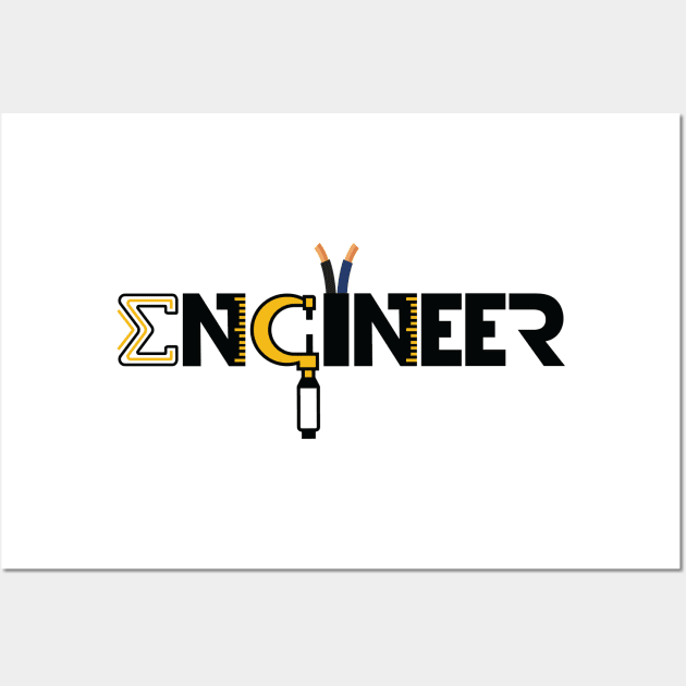 Engineer Wall Art by Tee3D